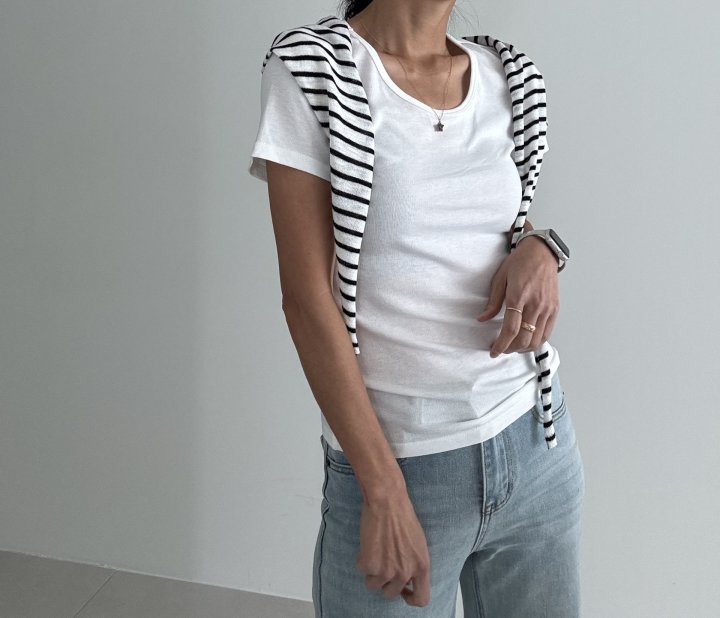 Ripple - Korean Women Fashion - #womensfashion - Rise Tee - 8