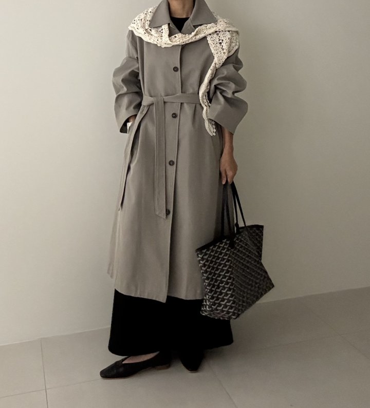 Ripple - Korean Women Fashion - #womensfashion - Gentle Trench Coat