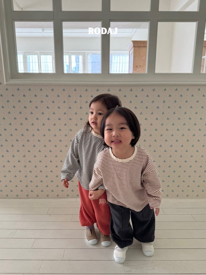 Roda J - Korean Children Fashion - #Kfashion4kids - Days Line Tee - 6