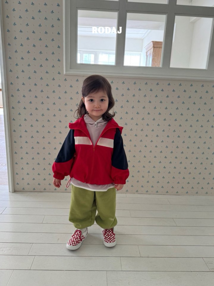 Roda J - Korean Children Fashion - #childrensboutique - Block Windbreaker - 9