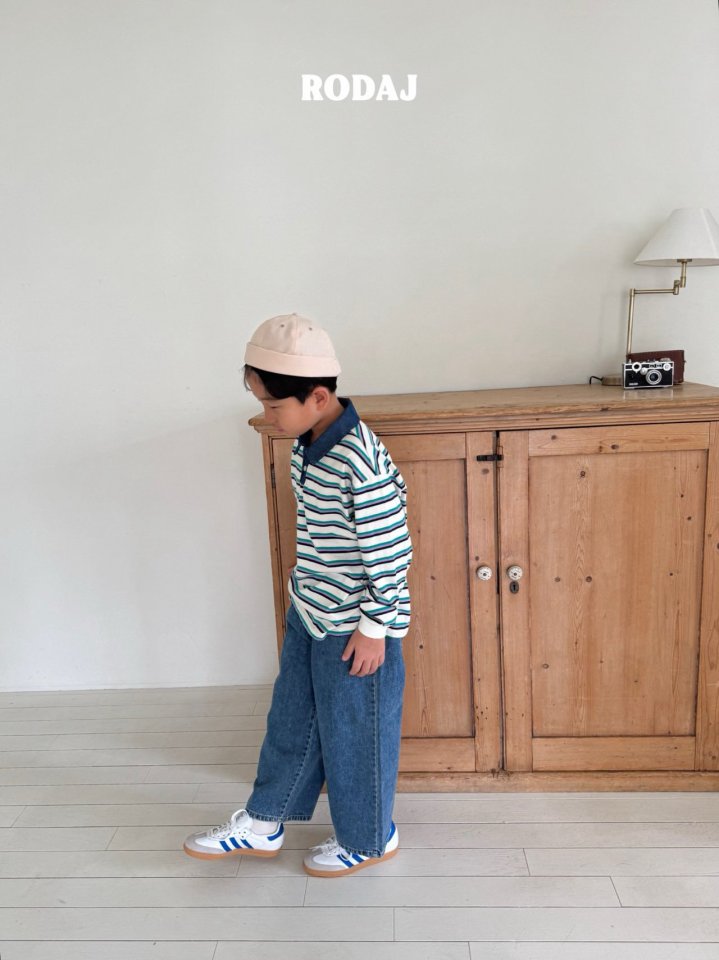 Roda J - Korean Children Fashion - #designkidswear - 369 Denim Pants - 12