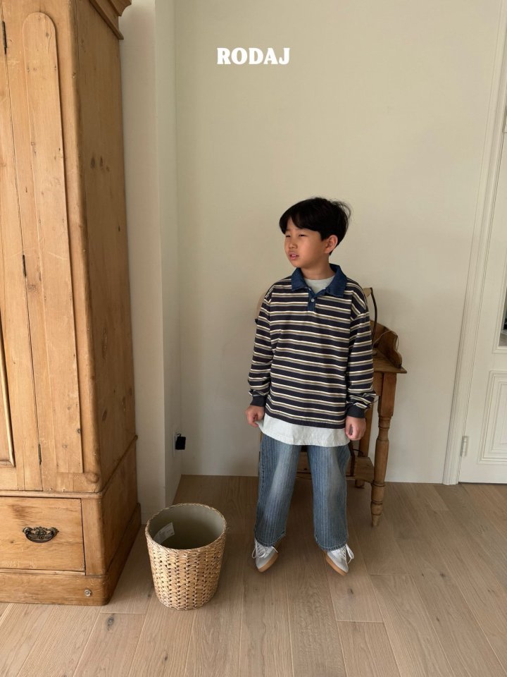 Roda J - Korean Children Fashion - #kidsshorts - 366 Denim Pants - 12