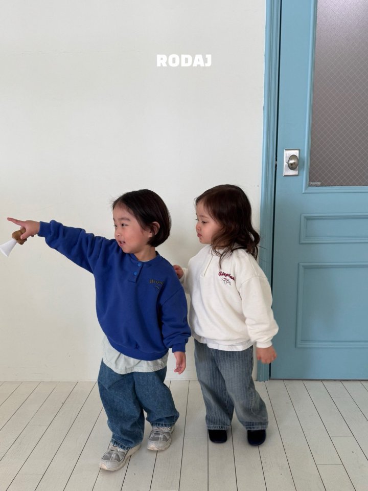 Roda J - Korean Children Fashion - #kidsstore - Plain Sweatshirt - 3