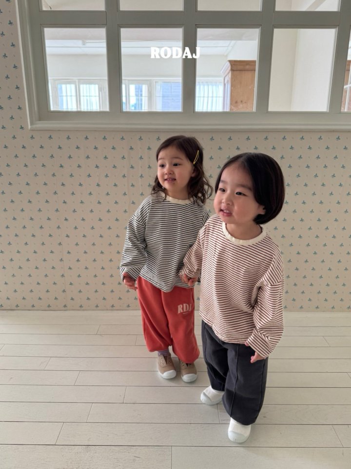 Roda J - Korean Children Fashion - #kidzfashiontrend - Days Line Tee - 5