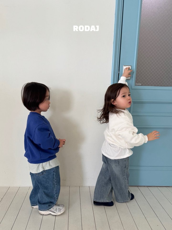 Roda J - Korean Children Fashion - #kidsstore - Plain Sweatshirt - 4