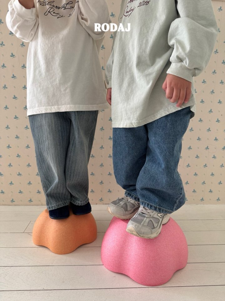 Roda J - Korean Children Fashion - #littlefashionista - 369 Denim Pants - 5