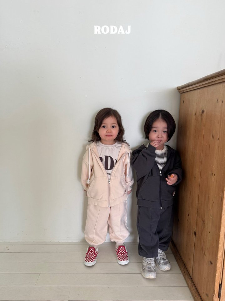 Roda J - Korean Children Fashion - #littlefashionista - Neutral Hooded Set - 9
