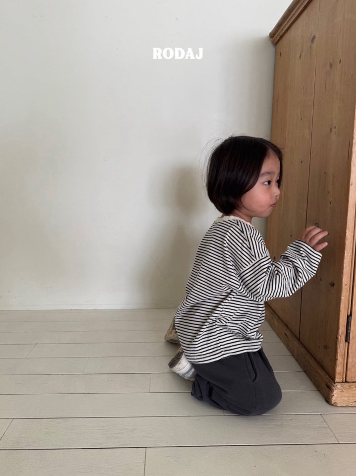 Roda J - Korean Children Fashion - #littlefashionista - Days Line Tee - 7