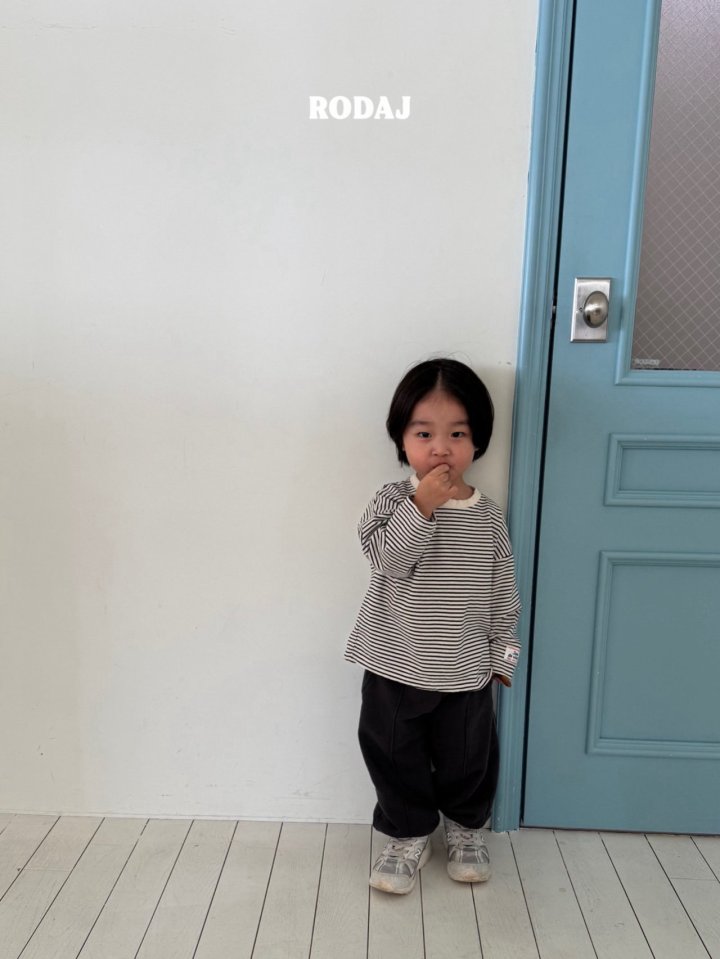 Roda J - Korean Children Fashion - #minifashionista - Days Line Tee - 9