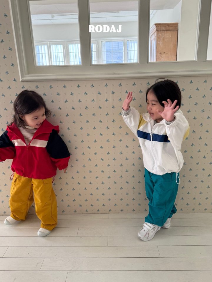 Roda J - Korean Children Fashion - #minifashionista - Block Windbreaker - 4