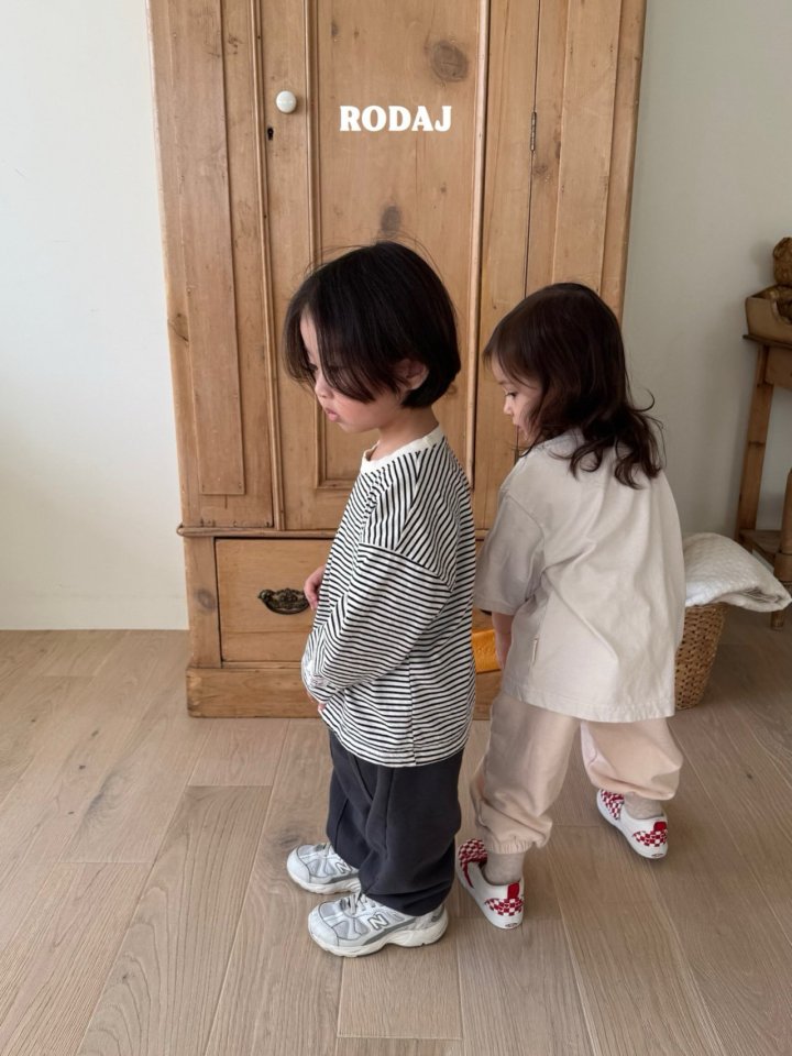 Roda J - Korean Children Fashion - #todddlerfashion - Days Line Tee - 11