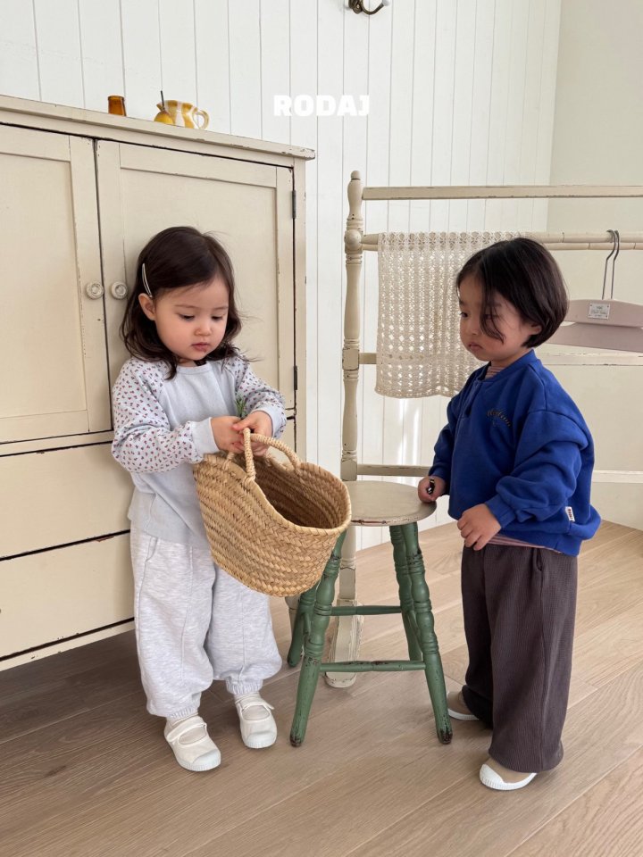 Roda J - Korean Children Fashion - #todddlerfashion - Plain Sweatshirt - 10