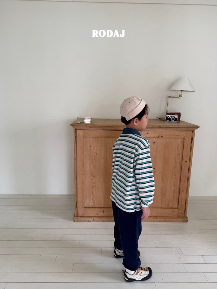 Roda J - Korean Children Fashion - #todddlerfashion - Note Collar Tee - 9