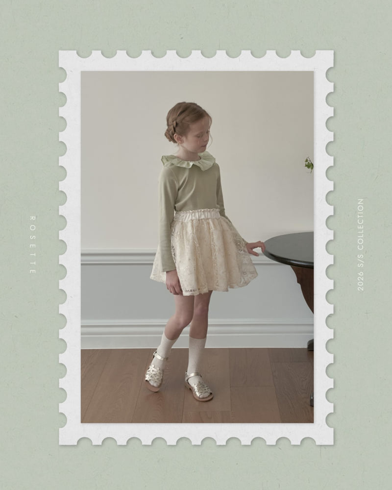 Rosette - Korean Children Fashion - #Kfashion4kids - Marie Frill Tee - 3