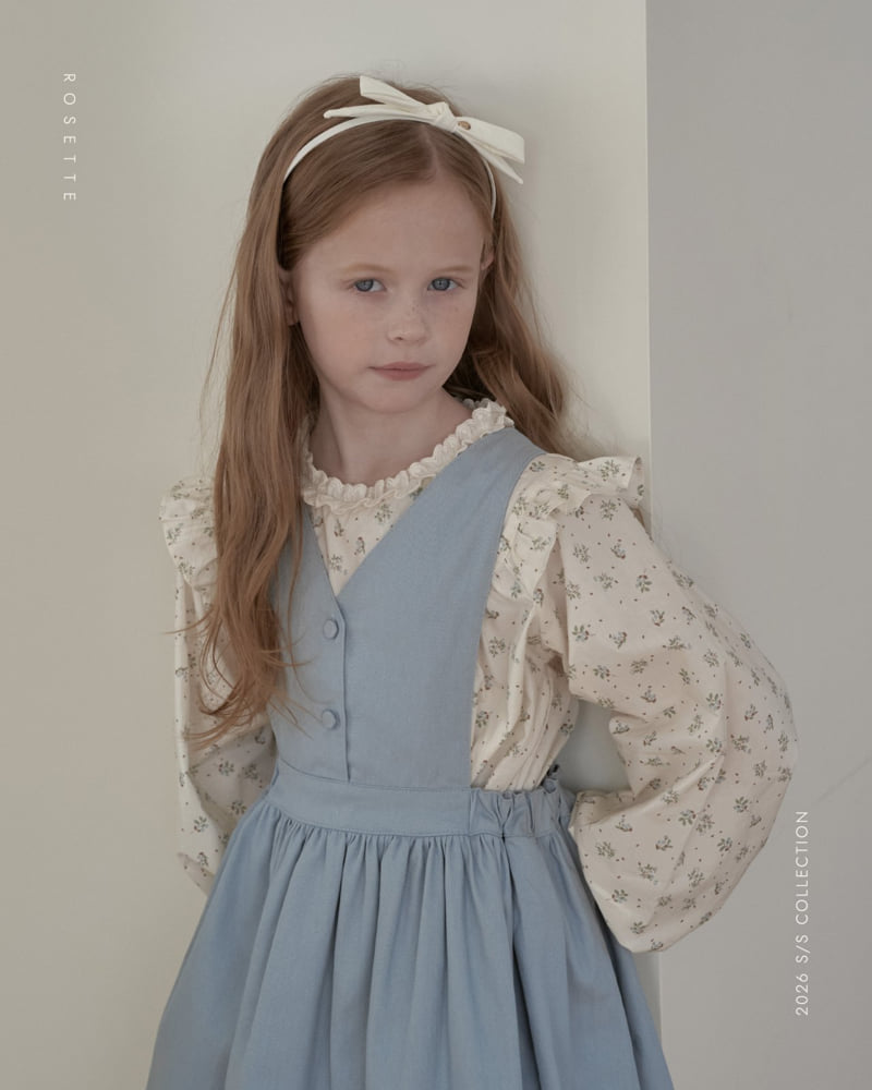 Rosette - Korean Children Fashion - #Kfashion4kids - Dorothy Blouse