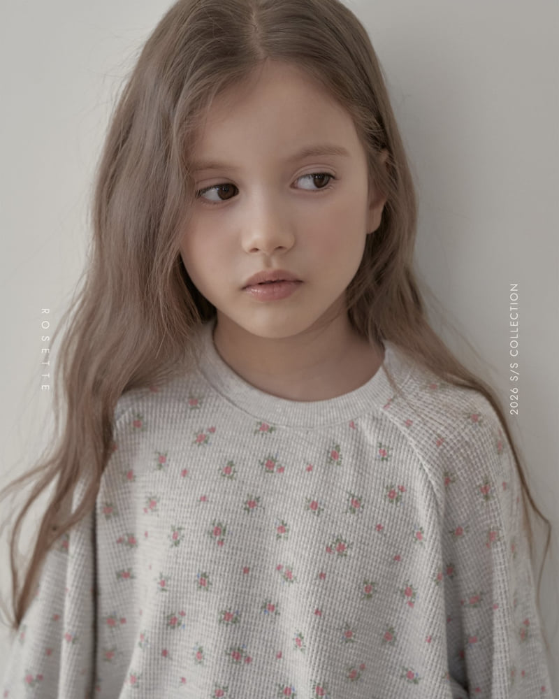 Rosette - Korean Children Fashion - #Kfashion4kids - Crop Round Tee - 5