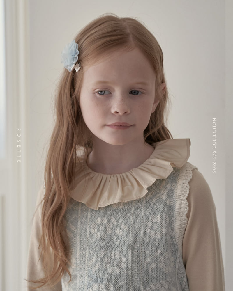 Rosette - Korean Children Fashion - #Kfashion4kids - Rosy Hairpin Set - 3