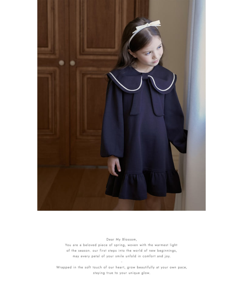 Rosette - Korean Children Fashion - #childofig - Lovely Ribbon One-piece - 8