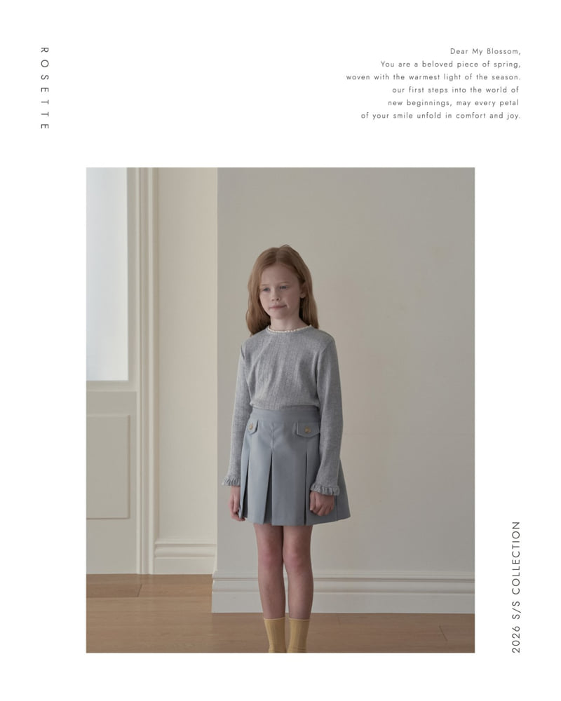 Rosette - Korean Children Fashion - #childofig - Lina Pleated Skirt - 12
