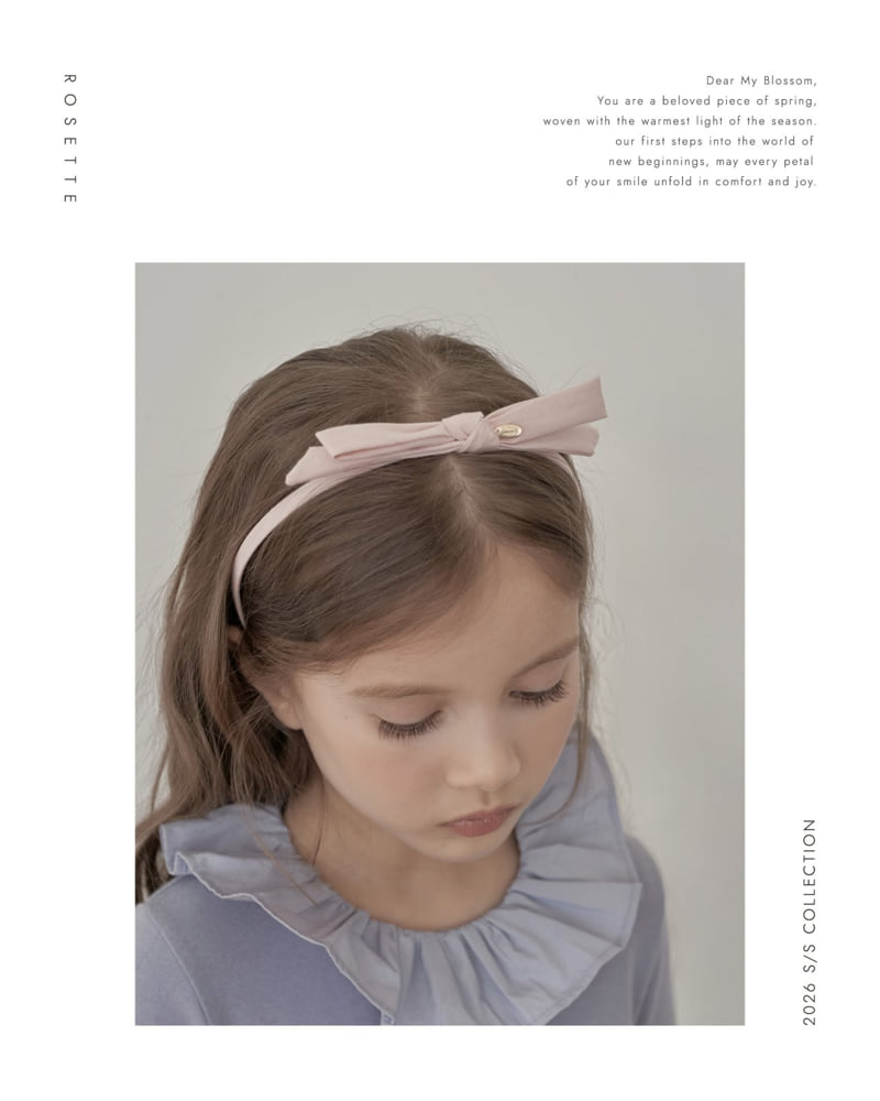 Rosette - Korean Children Fashion - #childofig - Petit Chel Hairband - 8