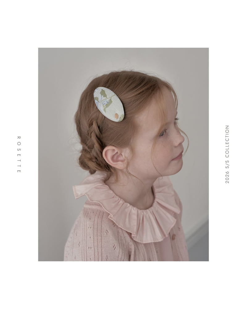 Rosette - Korean Children Fashion - #childofig - Rosy Hairpin Set - 11