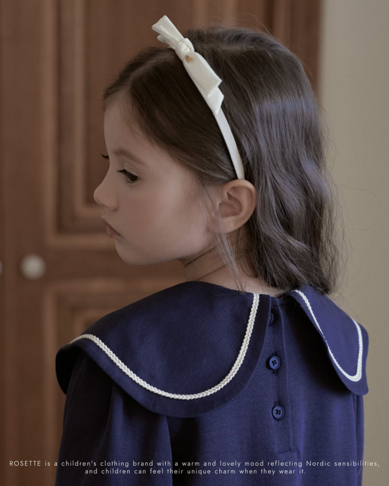 Rosette - Korean Children Fashion - #childrensboutique - Lovely Ribbon One-piece - 9