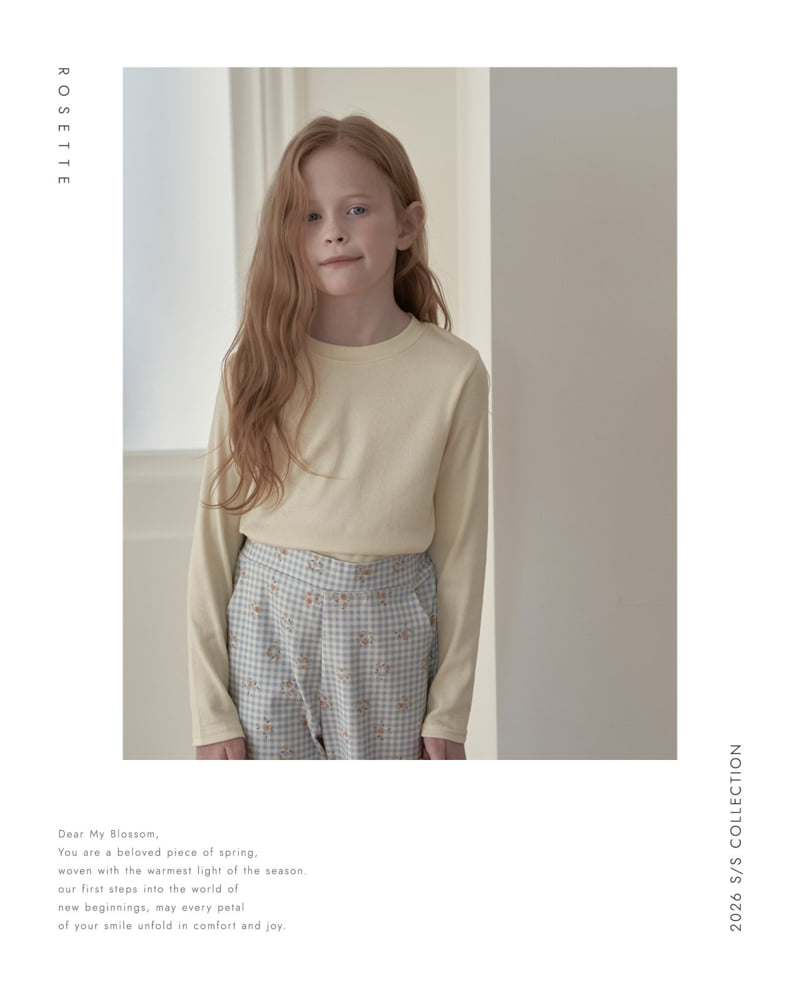 Rosette - Korean Children Fashion - #childofig - Vanilla Check Pants - 4