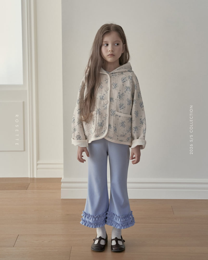 Rosette - Korean Children Fashion - #designkidswear - Lily Frill Pants - 5