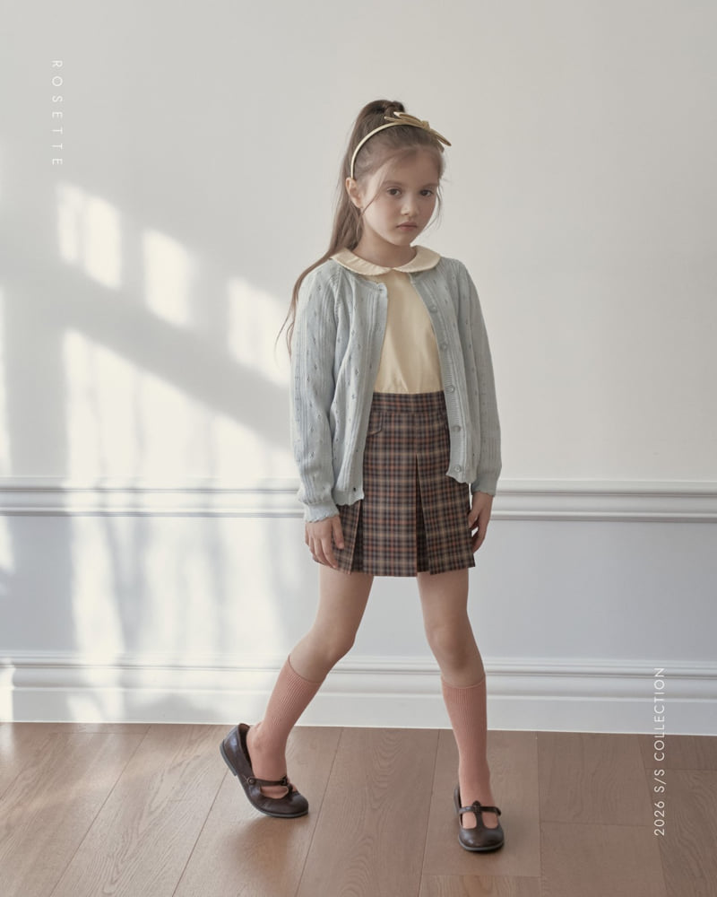 Rosette - Korean Children Fashion - #designkidswear - Lina Pleated Skirt