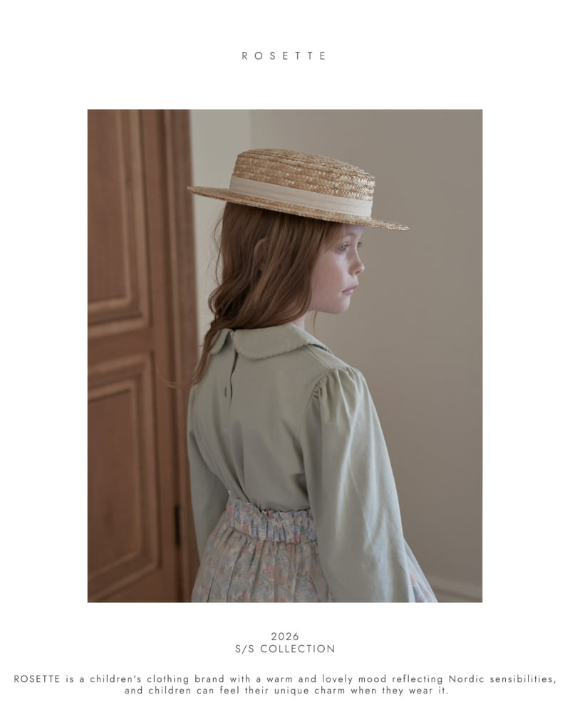 Rosette - Korean Children Fashion - #discoveringself - Berry Collar Tee - 7