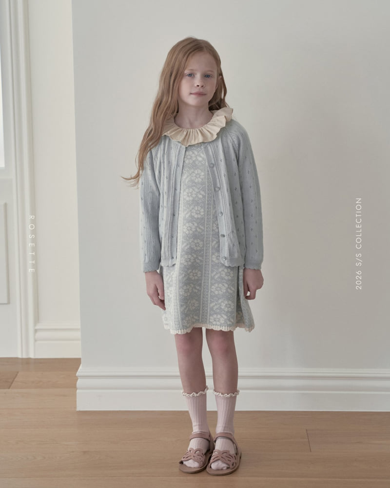 Rosette - Korean Children Fashion - #discoveringself - Herb Knit One-piece - 12