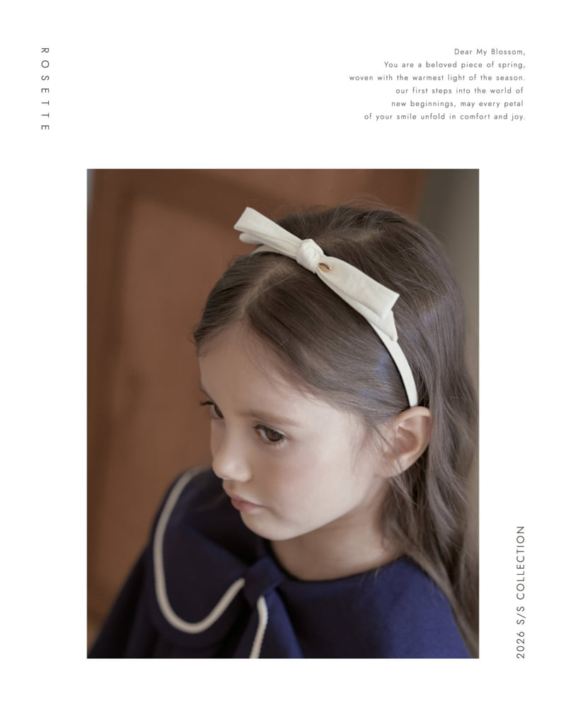 Rosette - Korean Children Fashion - #discoveringself - Petit Chel Hairband - 11