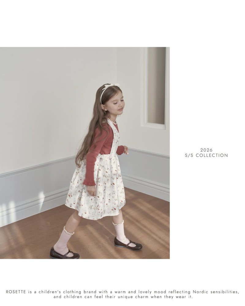Rosette - Korean Children Fashion - #fashionkids - Haute Suspender Skirt (Flower) - 5