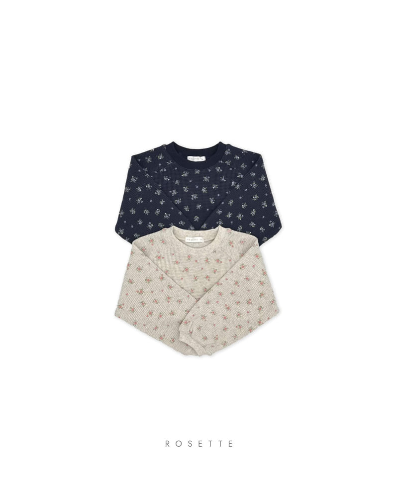 Rosette - Korean Children Fashion - #fashionkids - Crop Round Tee