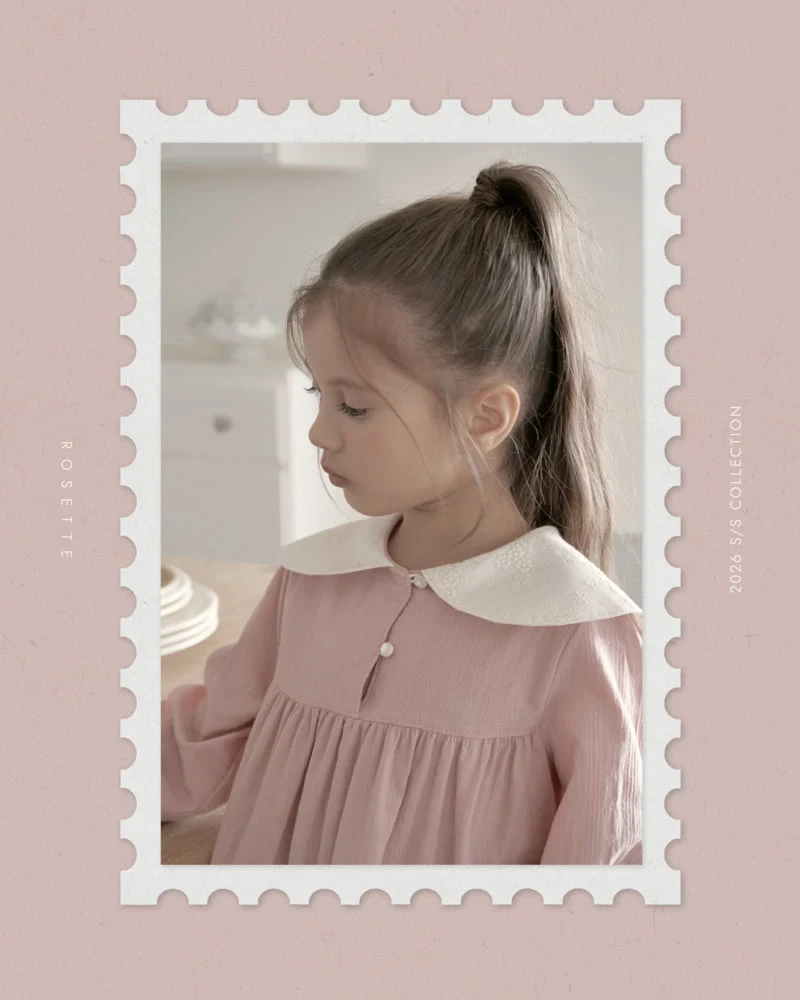 Rosette - Korean Children Fashion - #kidsshorts - Yuki Blouse