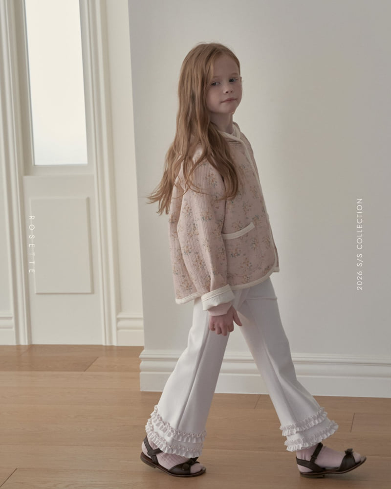 Rosette - Korean Children Fashion - #kidsstore - Lily Frill Pants - 9