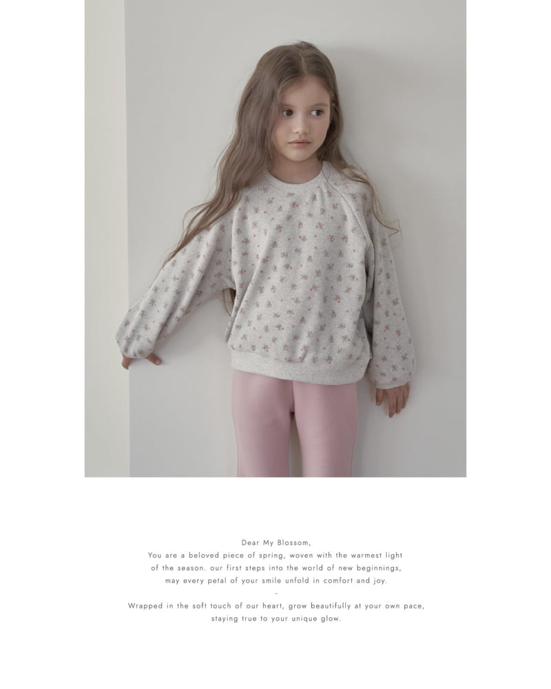 Rosette - Korean Children Fashion - #kidsstore - Crop Round Tee - 3