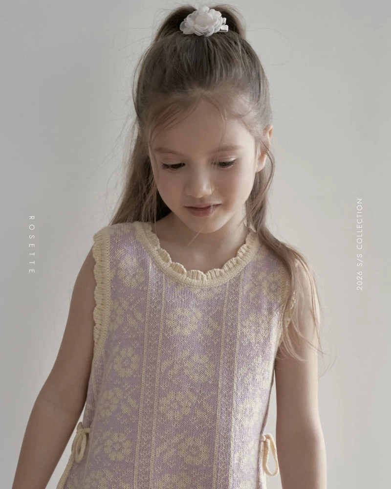 Rosette - Korean Children Fashion - #kidsstore - Herb Knit One-piece
