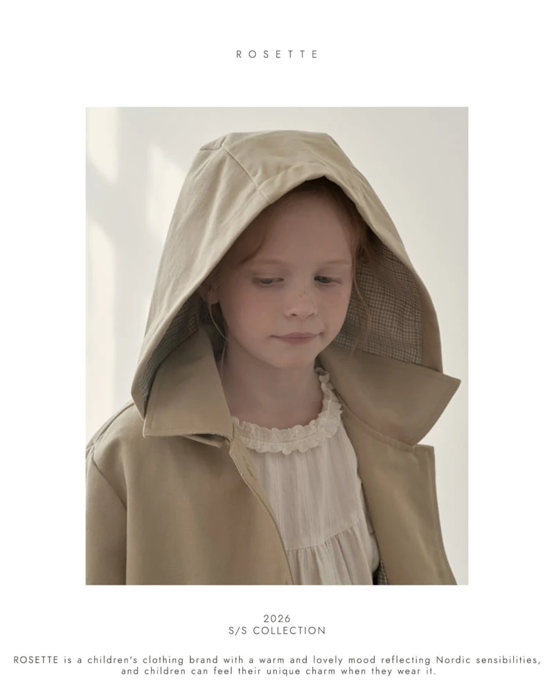 Rosette - Korean Children Fashion - #kidsshorts - Time Hooded Coat - 4