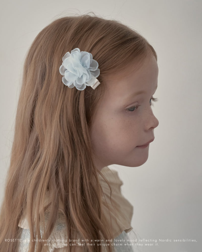 Rosette - Korean Children Fashion - #kidzfashiontrend - Rosy Hairpin Set - 2