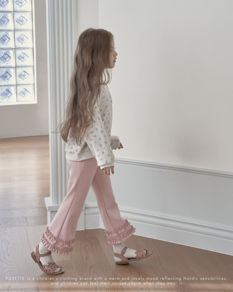 Rosette - Korean Children Fashion - #littlefashionista - Lily Frill Pants - 12