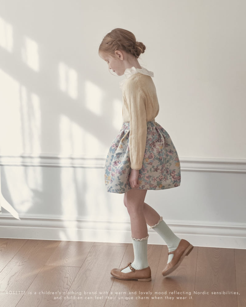Rosette - Korean Children Fashion - #littlefashionista - Rosy Skirt - 11