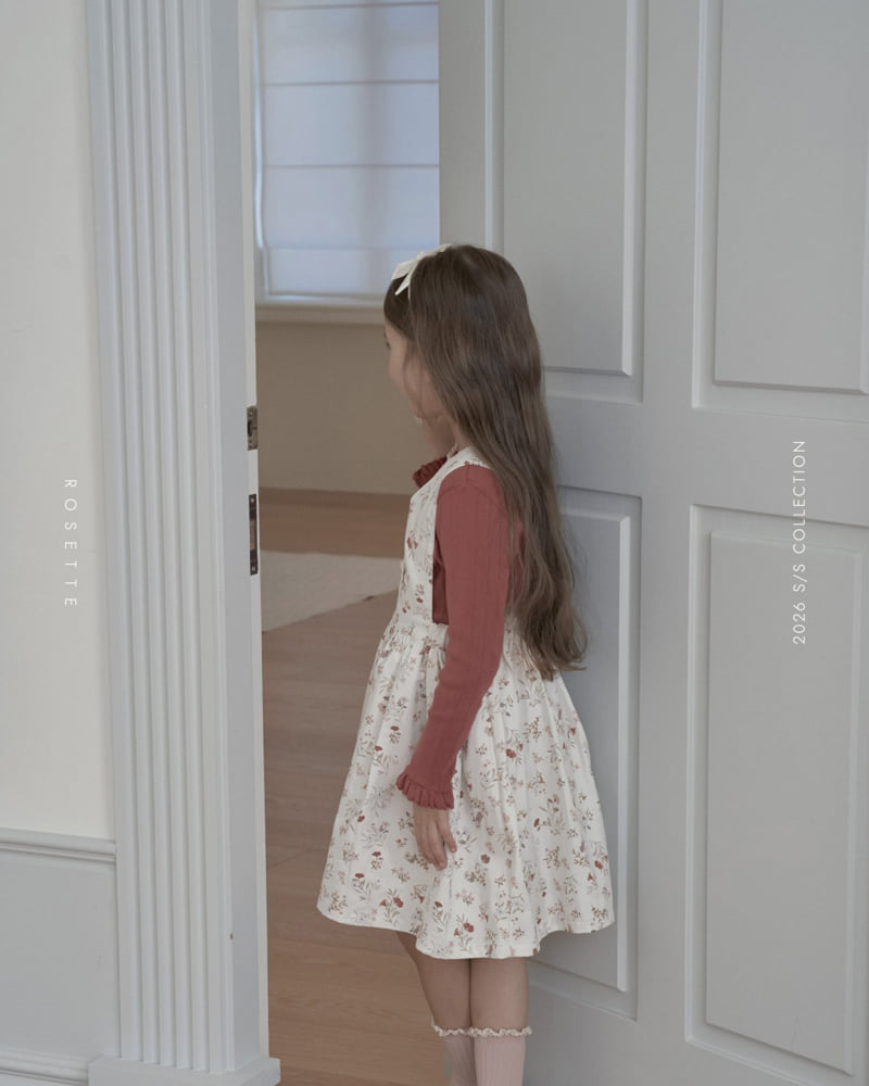 Rosette - Korean Children Fashion - #littlefashionista - Haute Suspender Skirt (Flower) - 10