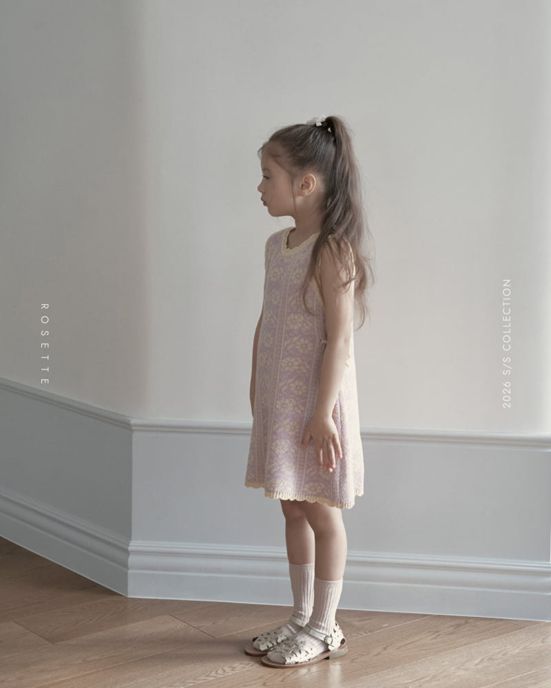 Rosette - Korean Children Fashion - #Kfashion4kids - Herb Knit One-piece - 4