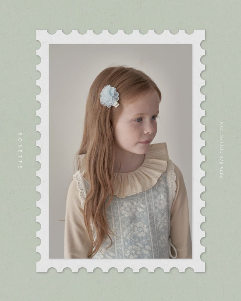 Rosette - Korean Children Fashion - #Kfashion4kids - Rosy Hairpin Set - 4