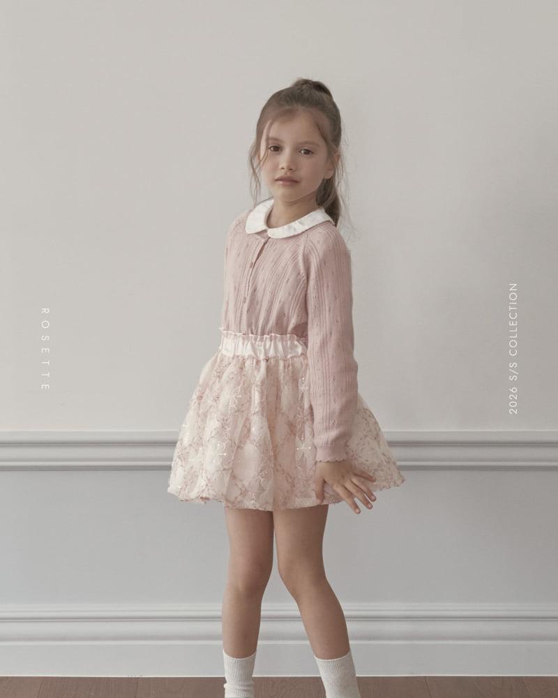 Rosette - Korean Children Fashion - #magicofchildhood - Shining Skirt - 9