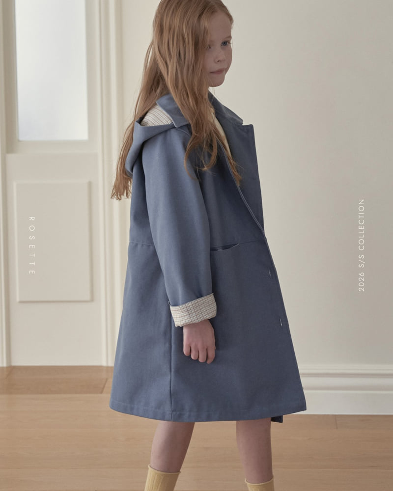 Rosette - Korean Children Fashion - #magicofchildhood - Time Hooded Coat - 8