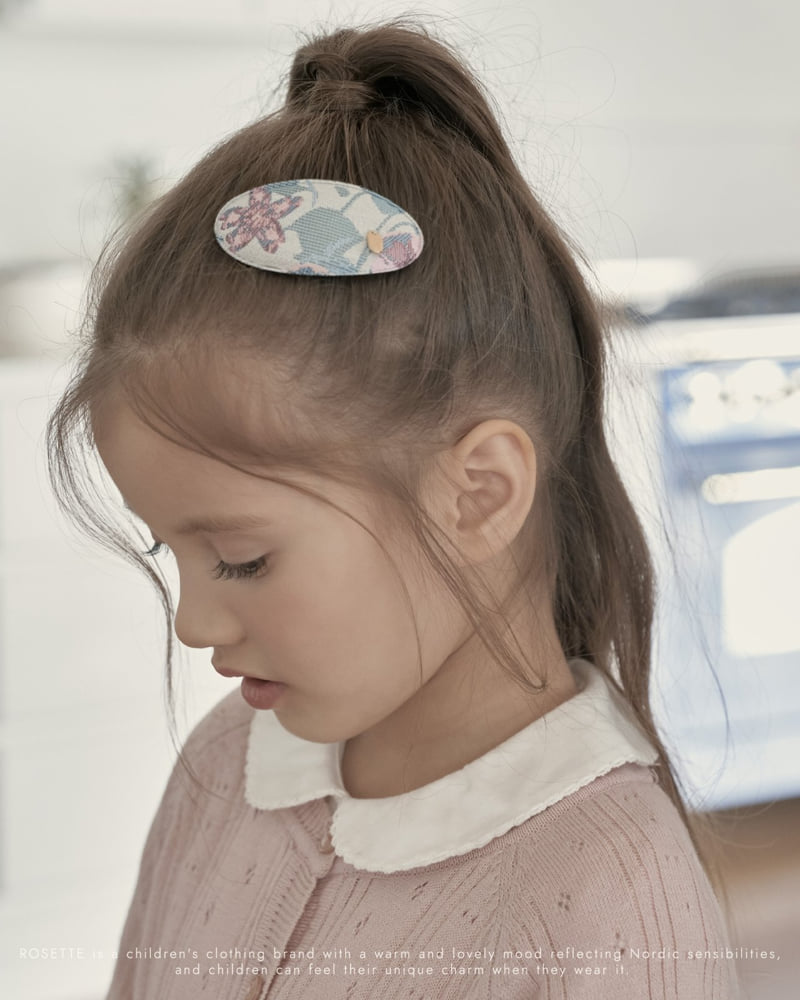 Rosette - Korean Children Fashion - #magicofchildhood - Rosy Hairpin Set - 5