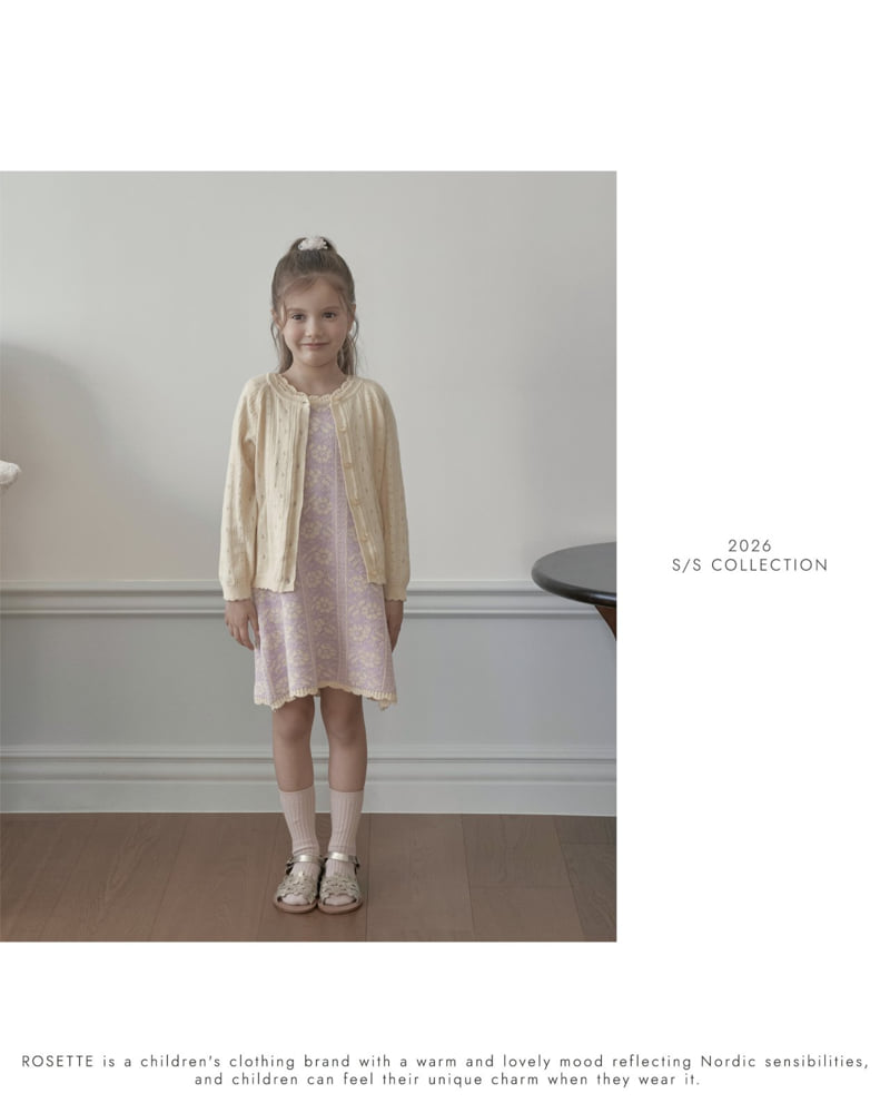 Rosette - Korean Children Fashion - #minifashionista - Herb Knit One-piece - 6