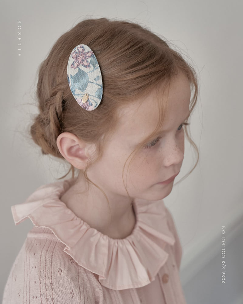 Rosette - Korean Children Fashion - #minifashionista - Rosy Hairpin Set - 6